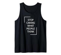 Deja de preocuparte por lo Que piense la Gente Camiseta sin Mangas