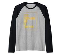 Deja de quejarte y haz algo - Cita de motivación Camiseta Manga Raglan