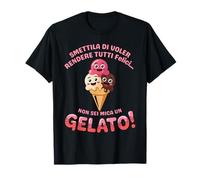 Deja de querer hacer feliz helado divertido a todos Camiseta