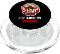 Deja de temer a la Cita Motivacional desconocida Mensaje Positivo PopSockets PopGrip para MagSafe