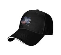 Deja La Bandera De Israel Y La Bandera De Estados Unidos Gorra Beisbol Moda Gorra El Sol Sun Protection Sombrero para Cumpleaños Senderismo Hombre