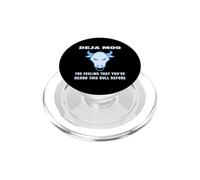 Deja Moo La sensación de Que has oído Este Toro Antes de la Vaca PopSockets PopGrip para MagSafe