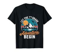 Deja que comience la aventura de séptimo grado: estilo al aire libre Camiseta