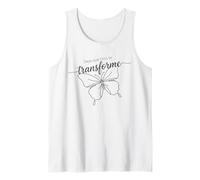 Deja Que Dios te transforme Butterfly Faith Camiseta sin Mangas