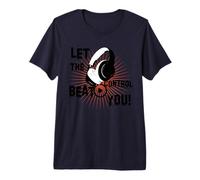 Deja Que el Ritmo te Controle la música Techno Camiseta Premium