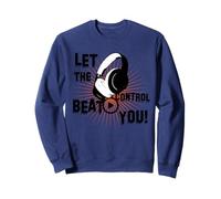 Deja Que el Ritmo te Controle la música Techno Sudadera