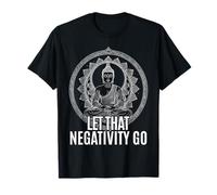 Deja Que Esa negatividad Vaya Budismo Espiritual Mindfulness Camiseta