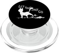 Deja que esas cosas vayan - Gato divertido deja ir a esa tontería - Amante de los gatos PopSockets PopGrip para MagSafe