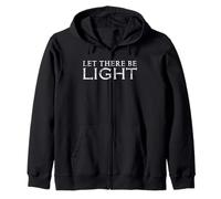 Deja Que Haya luz Sudadera con Capucha