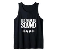 Deja que haya un ingeniero de audio de sonido Camiseta sin Mangas