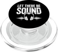 Deja que haya un ingeniero de audio de sonido PopSockets PopGrip para MagSafe