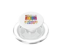 Deja Que la bondad Crezca, Libros de arcoíris, Flores, amabilidad, PopSockets PopGrip para MagSafe