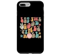 Deja que los buenos tiempos pasen. Diseño retro y divertido. Carcasa para iPhone 7 Plus/8 Plus