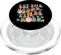 Deja que los buenos tiempos pasen. Diseño retro y divertido. PopSockets PopGrip para MagSafe