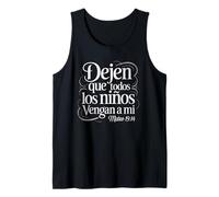 Deja que los niños vengan a mí - Mateo 19:14 Camiseta sin Mangas