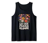 Deja Que Nuestros Parques florezcan Divertido Dicho botánico de Flores Silvestres Camiseta sin Mangas