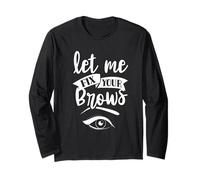 Deja Que Te Arregle Las Cejas Ojo Artista De Las Cejas Manga Larga