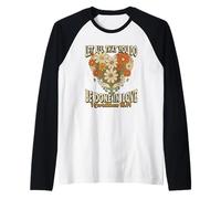 Deja Que Todo lo Que Haces se Haga en Amor 1 Corintios 16 Biblia Camiseta Manga Raglan