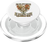 Deja Que Todo lo Que Haces se Haga en Amor 1 Corintios 16 Biblia PopSockets PopGrip para MagSafe