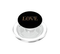 Deja Que Todo lo Que Haces se Haga en Amor Fe Cristiana Adoración PopSockets PopGrip para MagSafe