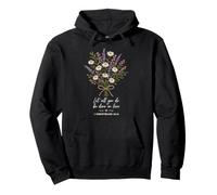 Deja Que Todo lo Que Hagas se Haga en Amor Christian Wildflowers Faith Sudadera con Capucha