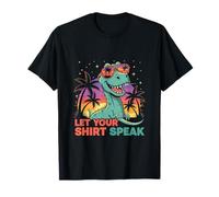 Deja que tu camisa hable - Ropa de estilo retro divertida y atrevida Camiseta