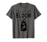 Deja que tu ligera floración sea mariposa Camiseta