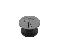Deja Que tu luz Brille Mateo 5:16 Dibujado a Mano Cruz Fe PopSockets PopGrip Adhesivo