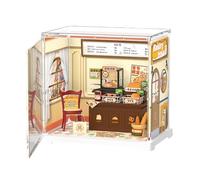 Deja que tus habilidades artísticas brillen con el mini kit House para adultos. Un kit de que da vida a tu imaginación | Casa en miniatura creativa | Kit de montaje de cas