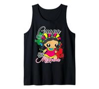 Deja Tu lo Guapa Soy Mexicana, Muñeca Mexican Doll Lele Girl Camiseta sin Mangas