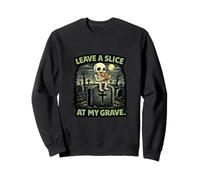 Deja una porción en mi Tumba Esqueleto Hambriento Amante de Sudadera
