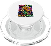 Deja una porción en mi Tumba Zombie Pizza Lover PopSockets PopGrip para MagSafe