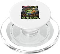Deja una porción en mi Tumba Zombie Pizza Lover PopSockets PopGrip para MagSafe