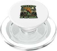 Deja una porción en mi Tumba Zombie Pizza Lover PopSockets PopGrip para MagSafe