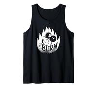 Déjalo arder - Divertido entrenamiento de gimnasio Camiseta sin Mangas