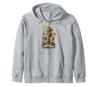 Déjalo desmoronarse Tarot Tower Lightning Art Sudadera con Capucha