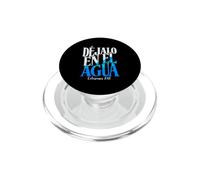 Déjalo En El Agua Bautizado Inglés Culto Cristiano Español PopSockets PopGrip para MagSafe