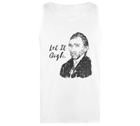 Déjalo IR Camiseta Sin Mangas Blanca para Mujer White Women's Tank Top Sleeveless T-Shirt