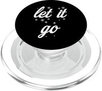 Déjalo IR con Copos de Nieve congelados PopSockets PopGrip para MagSafe