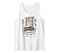 Déjalos Comer Pastel Reina de Francia Guillotina Camiseta sin Mangas