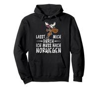 Déjame a través yo Tengo Que IR a Noruega patriotas noruegos Sudadera con Capucha