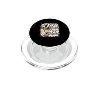 Déjame contarte Acerca de mi Cruz bíblica de Jesús blanqueada con Leopardo PopSockets PopGrip para MagSafe