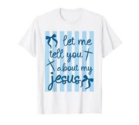 Déjame contarte Acerca de mi fe Cristiana de Jesús Camiseta