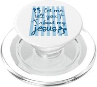 Déjame contarte Acerca de mi fe Cristiana de Jesús PopSockets PopGrip para MagSafe