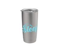 Déjame dormir cansado Vaso térmico de acero inoxidable de doble pared