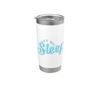 Déjame dormir cansado Vaso térmico de acero inoxidable de doble pared