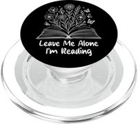 Déjame en Paz, Estoy Leyendo, Amante de los Libros Florales PopSockets PopGrip para MagSafe