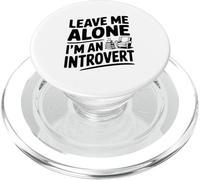 Déjame en Paz Soy introvertido PopSockets PopGrip para MagSafe