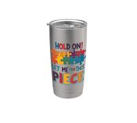 Déjame encontrar esta pieza Rompecabezas Humor Vaso térmico de acero inoxidable de doble pared