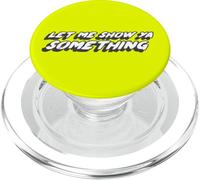 Déjame mostrarte Algo | Marshall Fire Saying Bill PopSockets PopGrip para MagSafe